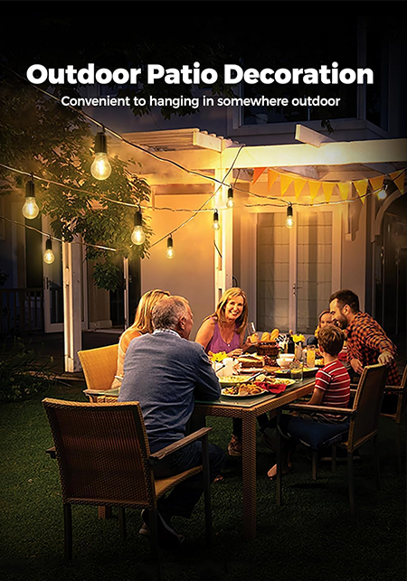 Multipurpose Portable Utility Bulb | Camping Light | Portable Outdoor Tent Light Bulbs - Clip Hook | Camping Tent Bulb 3 Modes | Battery Powered | Emergency Light Gear for Hiking