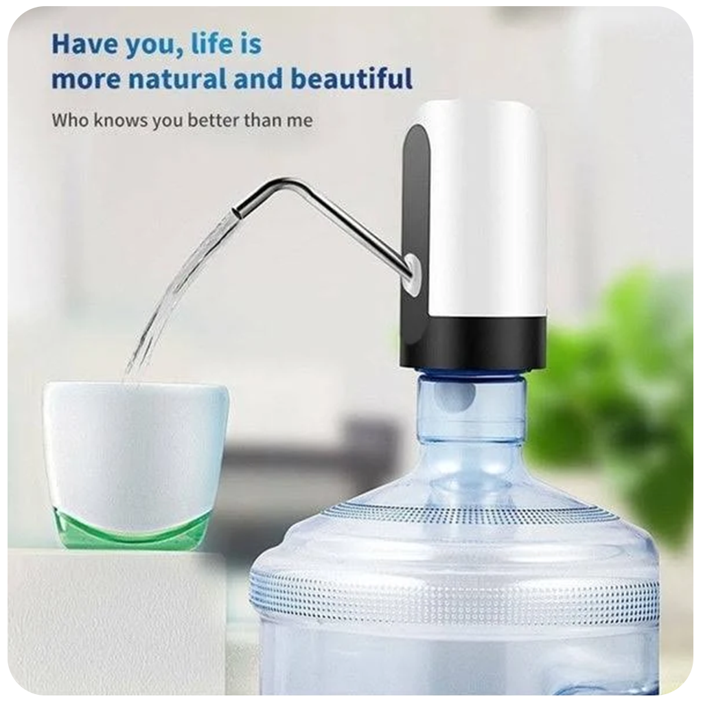 Automatic Wireless Water Can Dispenser Pump for 20 Litre Bottle Can, with Low Noise & High Efficiency