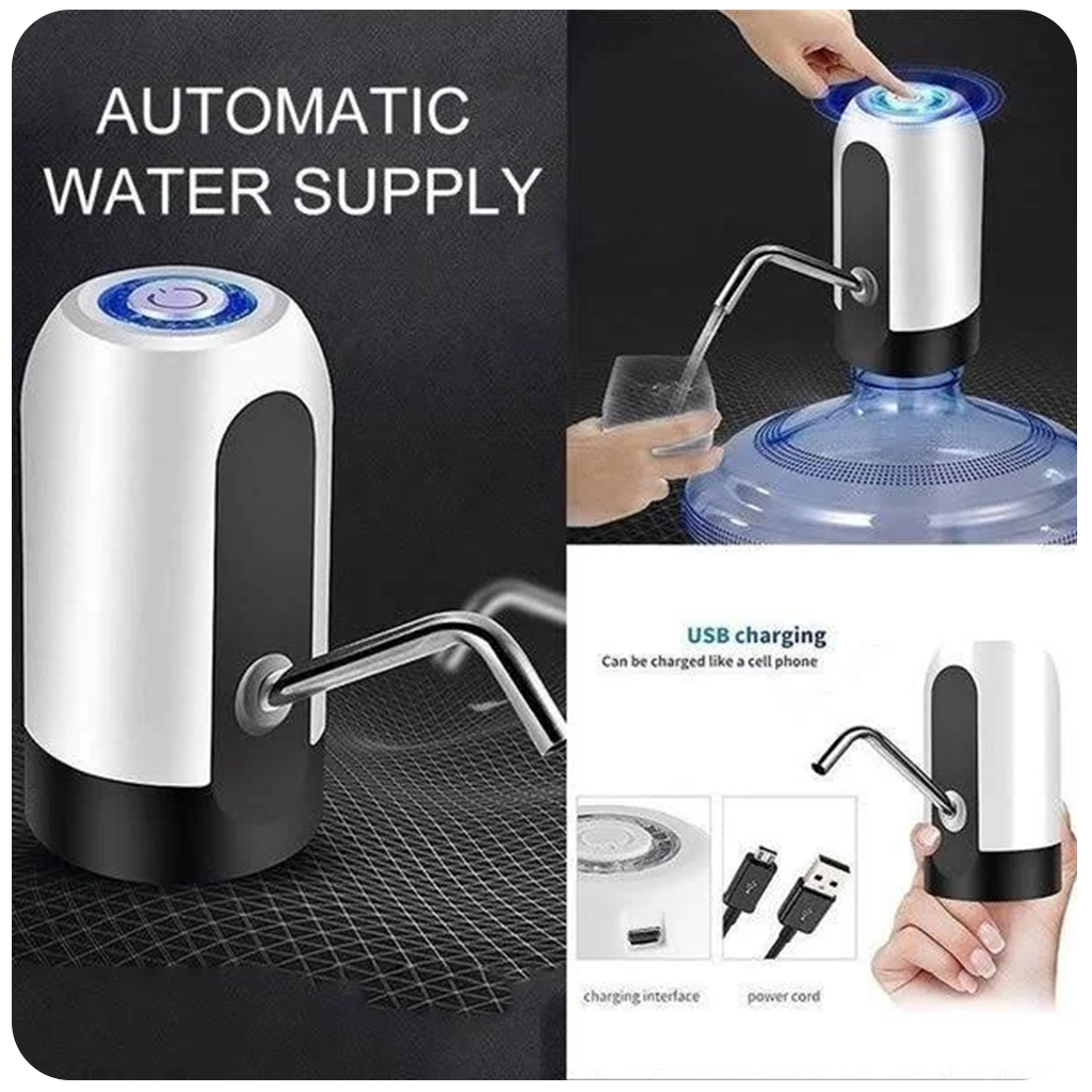 Automatic Wireless Water Can Dispenser Pump for 20 Litre Bottle Can, with Low Noise & High Efficiency
